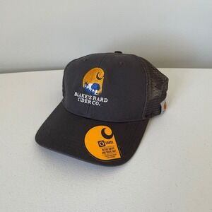 Carhartt Blake's Hard Cider Co Mesh Back Trucker Cap Adjustable Grey